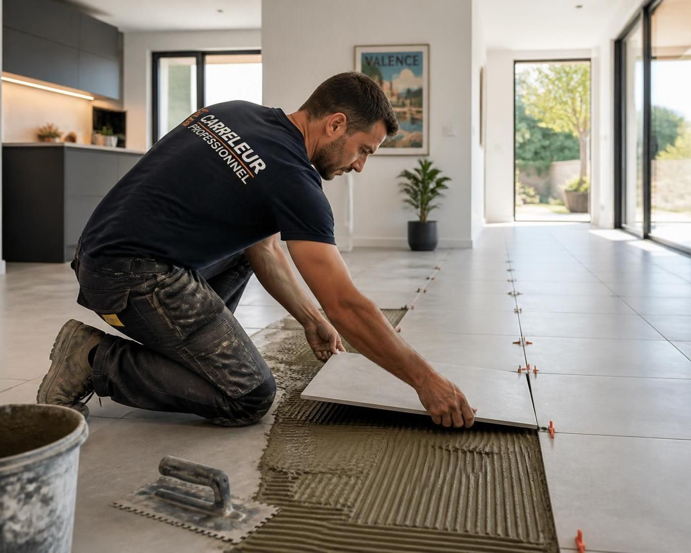 découvrez combien de mètres carrés un carreleur professionnel peut poser en une journée, pour mieux planifier vos travaux de rénovation ou construction.