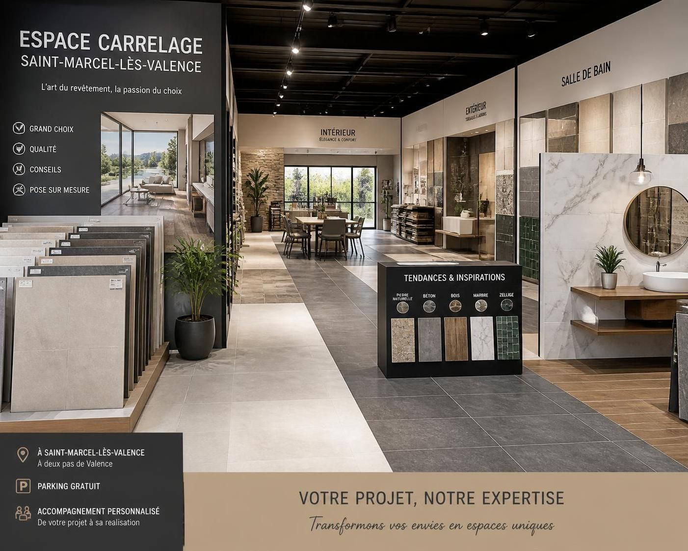 découvrez comment choisir le meilleur revêtement de sol pour votre intérieur chez comptoir du carrelage à valence, alliant qualité, style et durabilité.