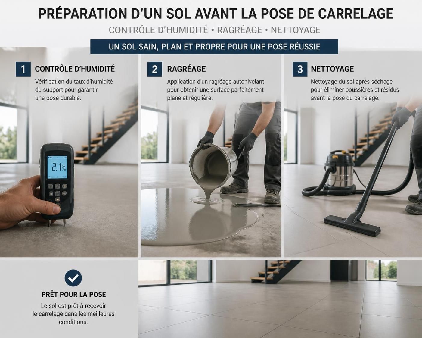 découvrez notre guide pratique pour poser du carrelage au sol facilement et réussir votre projet de rénovation avec des conseils étape par étape.