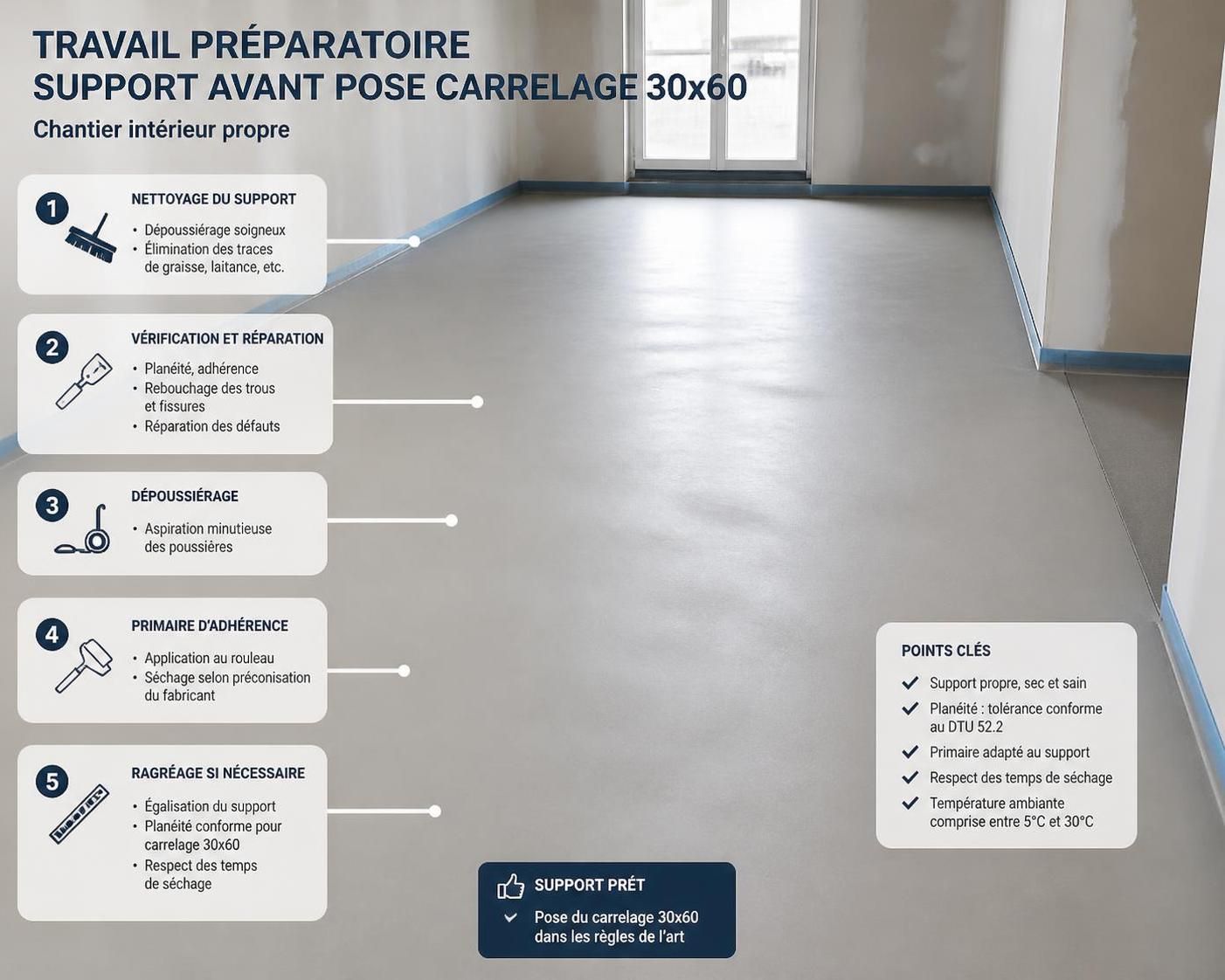 découvrez le prix de la pose de carrelage 30x60 en 2026, les facteurs qui influencent le coût et des conseils pour bien choisir votre artisan.