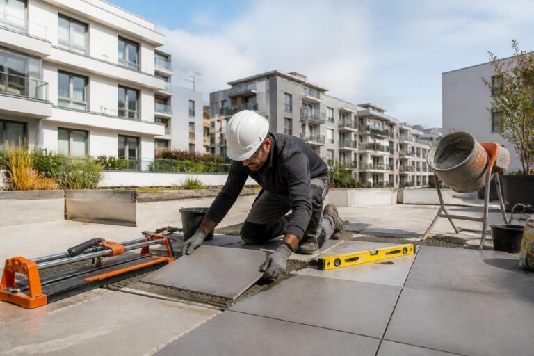 découvrez le prix de la pose de carrelage extérieur sur dalle béton en 2026. guide complet des coûts, facteurs influençant le tarif et conseils pour réussir votre projet d'aménagement extérieur.
