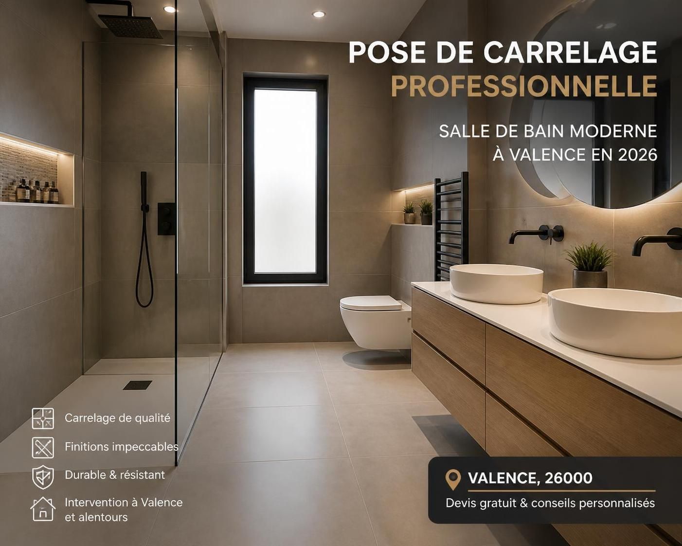 découvrez le prix du carrelage au m² en 2026 et obtenez des conseils pour choisir le meilleur rapport qualité-prix pour vos projets de rénovation ou construction.