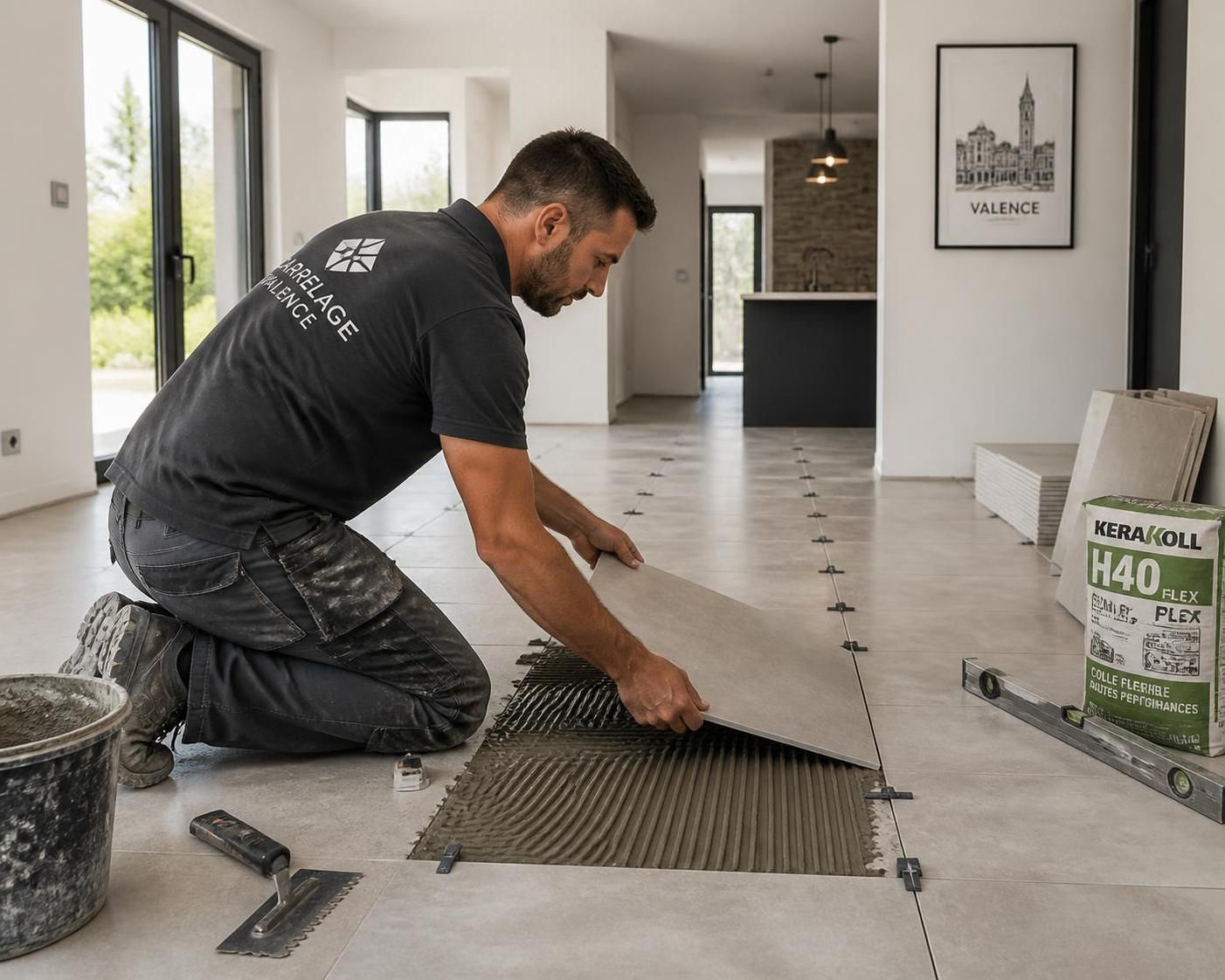 découvrez le prix moyen au m² d'un carreleur en 2026 et obtenez des conseils pour bien estimer votre budget travaux de carrelage.