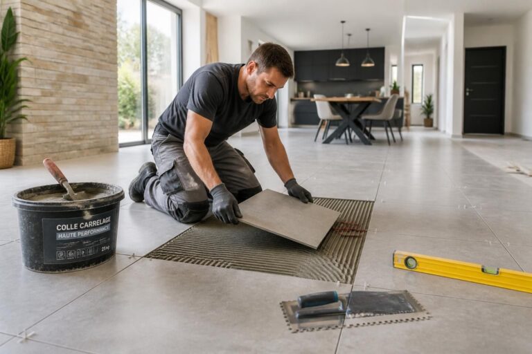 découvrez le prix moyen de la pose de carrelage au m² en 2026, avec des conseils pour bien préparer votre budget et choisir le professionnel adapté.