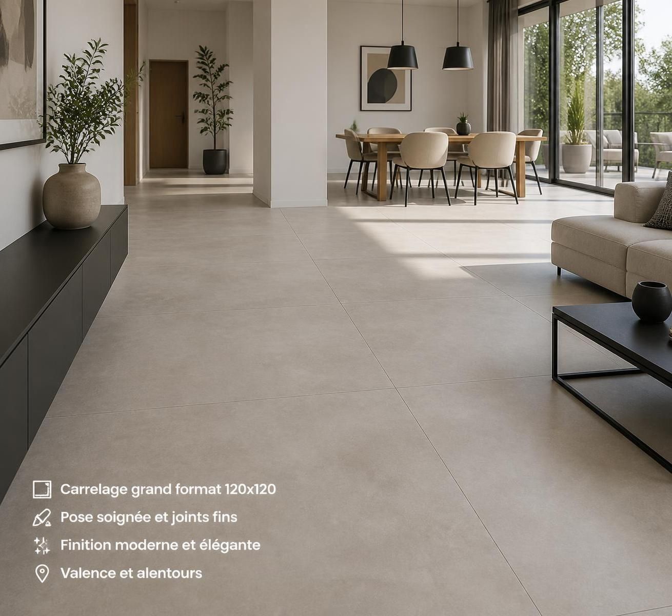 découvrez les prix de la pose de carrelage 120x120 à travers les avis et retours d'expérience des internautes sur les forums spécialisés.