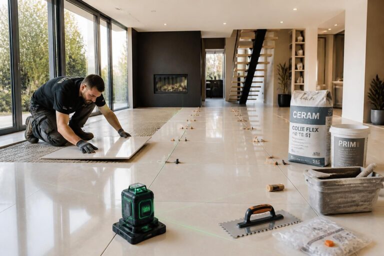 découvrez le coût de la pose de carrelage au sol en 2026, incluant les prix moyens, facteurs influençant le tarif et conseils pour bien choisir votre artisan.