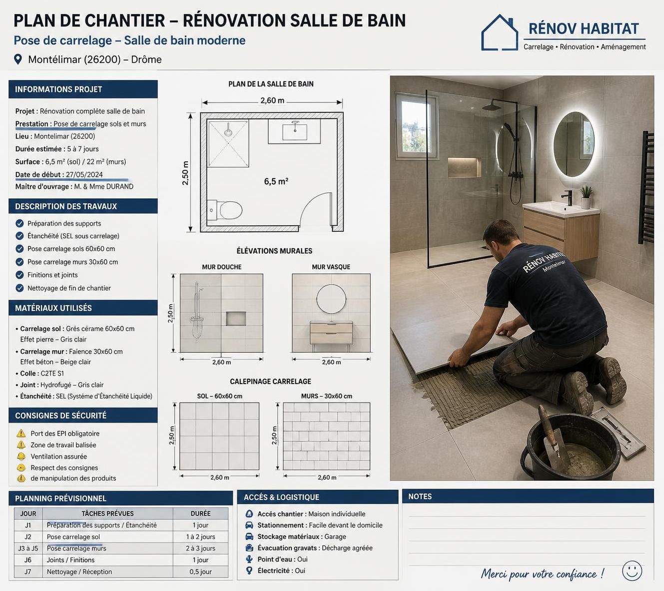 découvrez comment choisir un carreleur à montélimar pour réussir vos projets de rénovation avec des conseils pratiques et des critères essentiels.