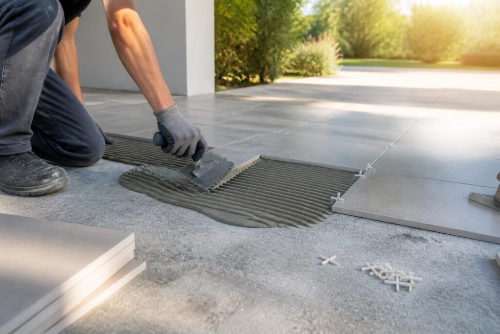 découvrez nos conseils pratiques et les étapes clés pour réussir la pose de carrelage extérieur sur une dalle béton brute, pour un résultat durable et esthétique.