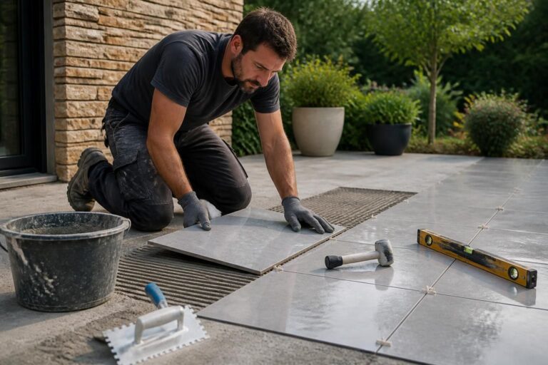 découvrez nos conseils pratiques et techniques fiables pour réussir la pose de carrelage extérieur sur dalle béton, et embellissez vos espaces extérieurs en toute simplicité.