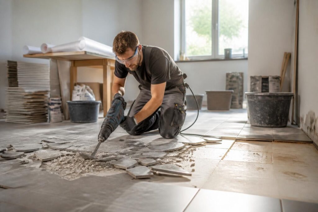 découvrez le prix moyen de la dépose du carrelage au m2 en 2026, avec des conseils pour estimer vos travaux et choisir le bon professionnel.