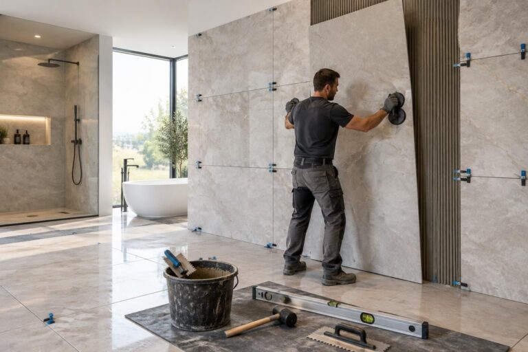 découvrez le prix de la pose de carrelage 120x240 en 2026 : tarifs au m², coût de la main-d’œuvre et facteurs qui influencent le budget.