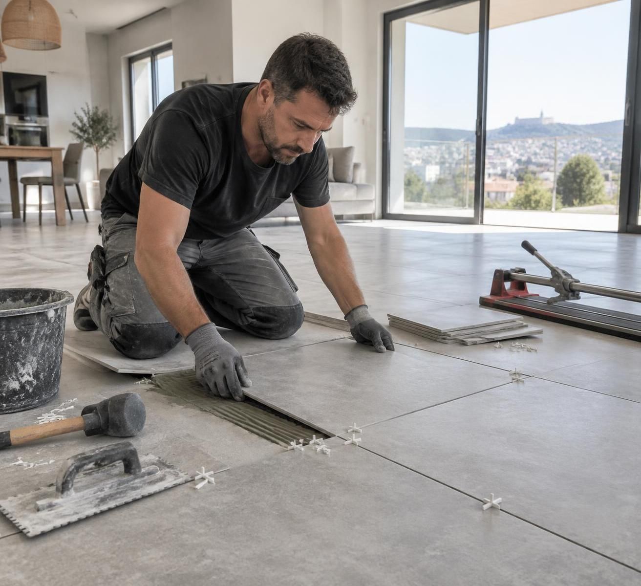 découvrez le prix de pose de carrelage au m² en 2026 : tarifs moyens, facteurs de coût et conseils pour estimer votre budget.