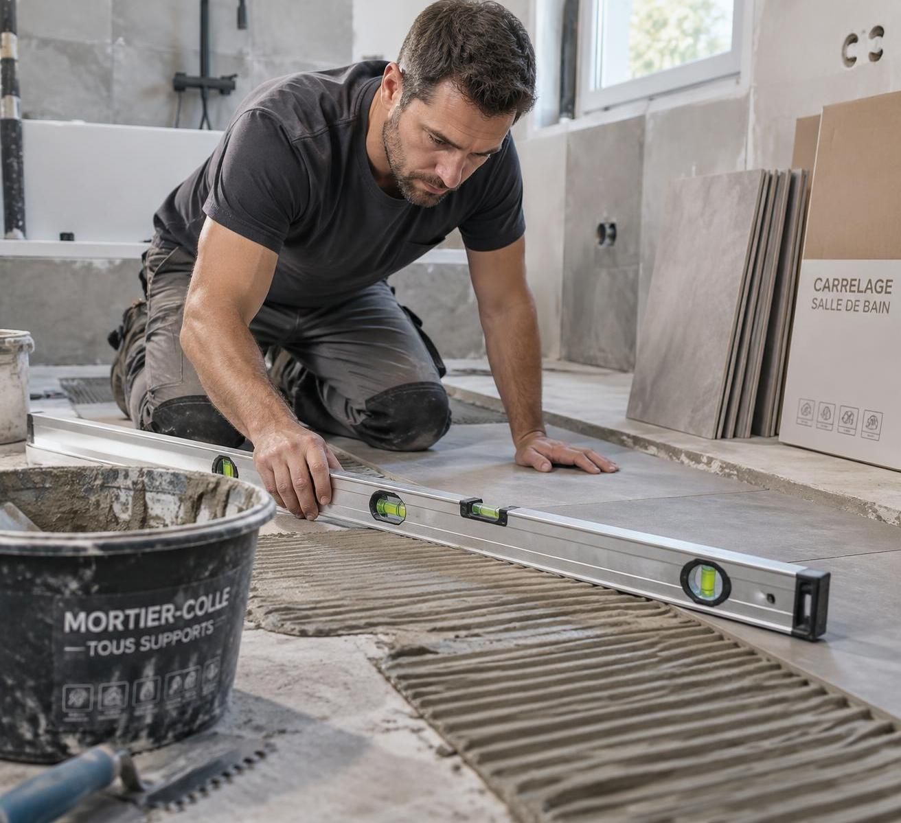 découvrez le prix moyen de la pose de carrelage en 2026, les tarifs au m² et les facteurs qui influencent votre budget.