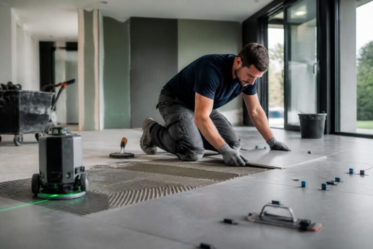 découvrez le tarif moyen au m2 d'un carreleur en 2026 et obtenez des conseils pour estimer le coût de vos travaux de pose de carrelage.