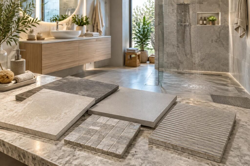 découvrez comment choisir un carrelage de salle de bain adapté à vos besoins : matériaux, formats, finitions et critères pour allier style, sécurité et durabilité.