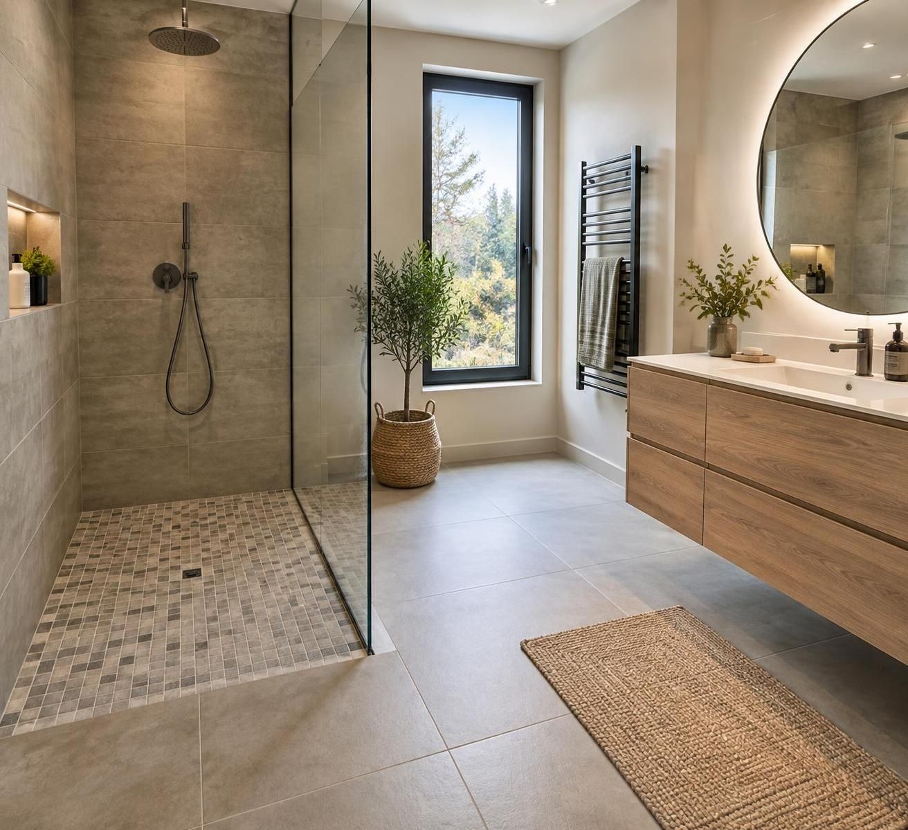 découvrez comment choisir un carrelage de salle de bain antidérapant : critères de sécurité, finitions, matériaux et conseils pour un sol élégant et pratique.