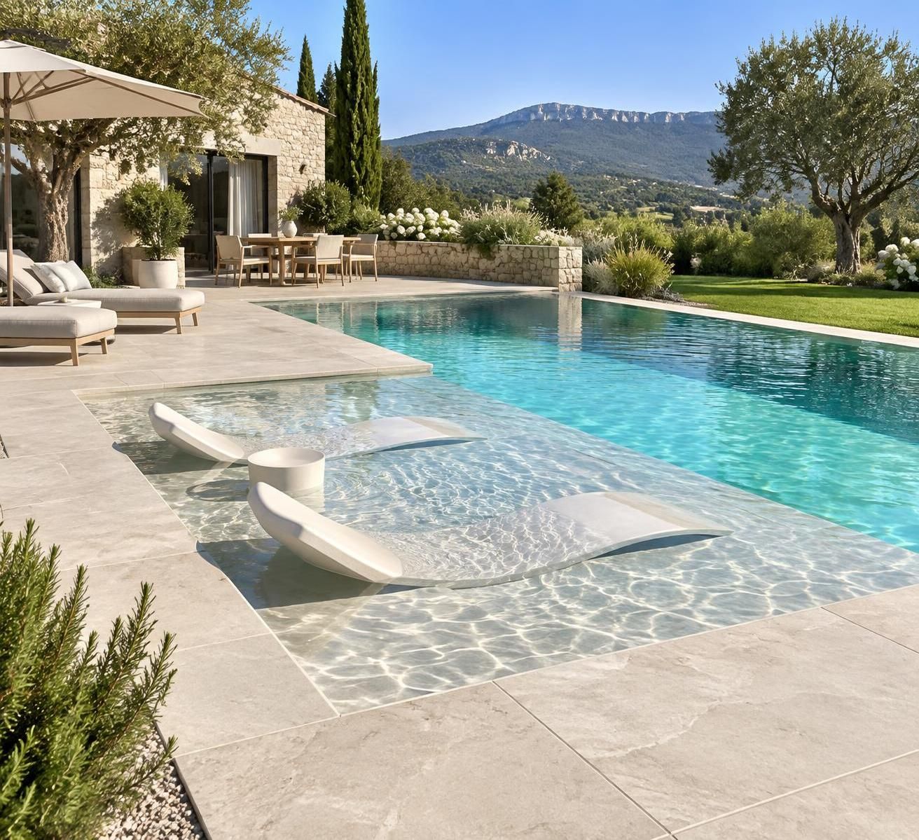 découvrez comment choisir un carrelage de terrasse adapté aux abords d’une piscine : sécurité, résistance à l’eau et confort au quotidien.