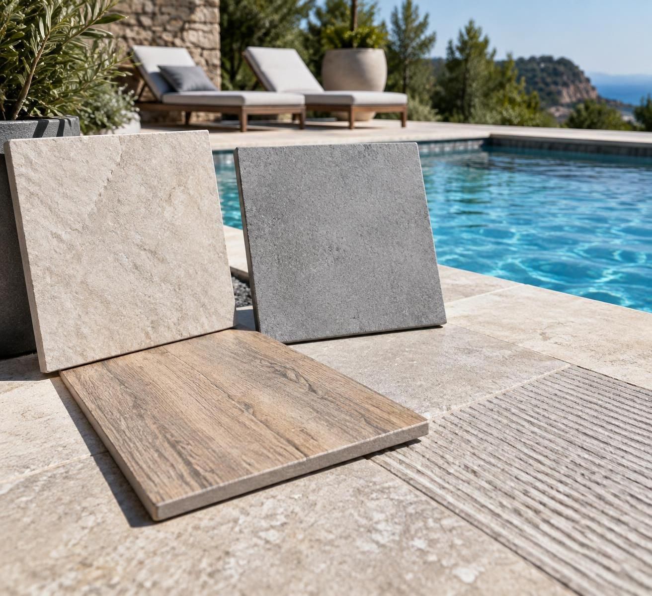 découvrez comment choisir un carrelage de terrasse antidérapant, résistant à l’eau et adapté aux abords d’une piscine pour allier sécurité et esthétique.