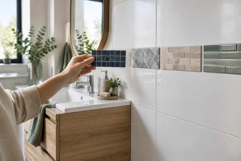 découvrez comment choisir une frise pour carrelage de salle de bain : matériaux, couleurs, styles et conseils pour créer une décoration harmonieuse.