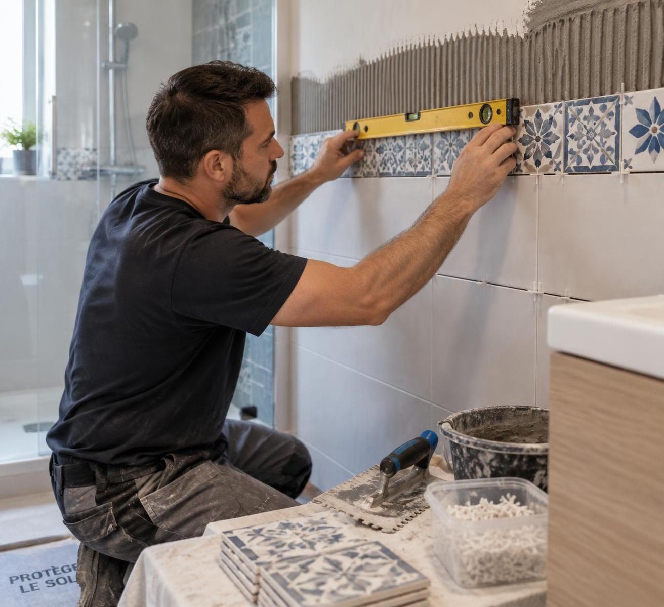 découvrez comment choisir une frise pour carrelage de salle de bain : matériaux, couleurs, styles et conseils pour créer une décoration harmonieuse.
