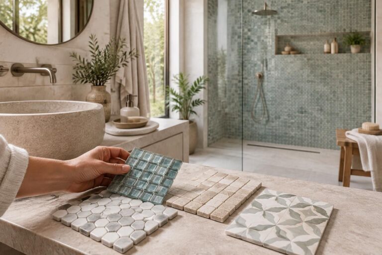 découvrez comment choisir une mosaïque de carrelage pour votre salle de bain : matériaux, couleurs, formats et conseils pour allier style, résistance et facilité d’entretien.