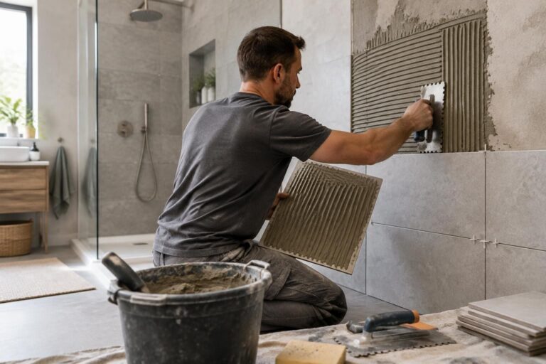 découvrez quelle colle choisir pour poser du carrelage dans une salle de bain : types de mortier-colle, critères de sélection et conseils pour une pose durable.